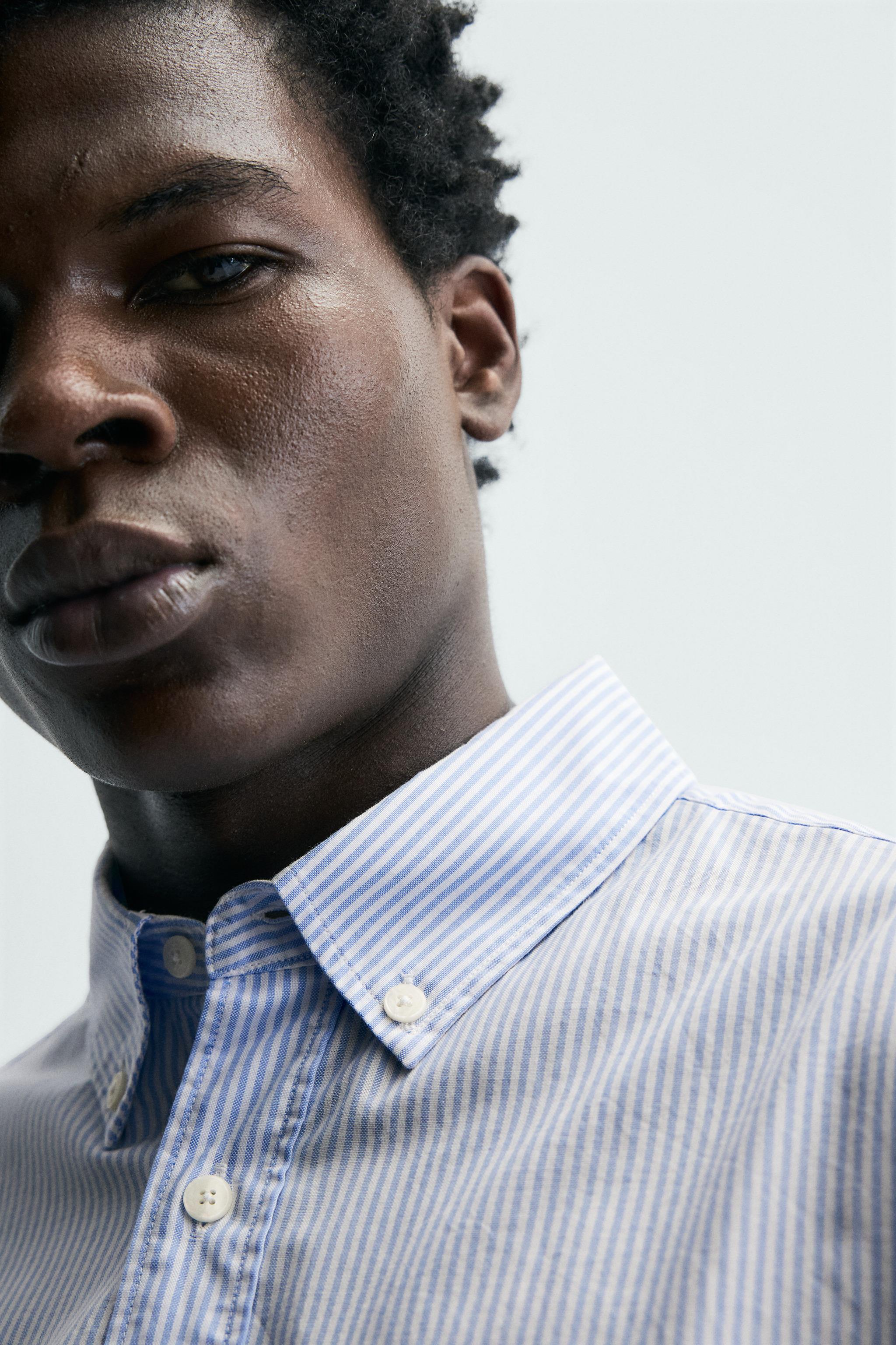 TEXTURED OXFORD SHIRT